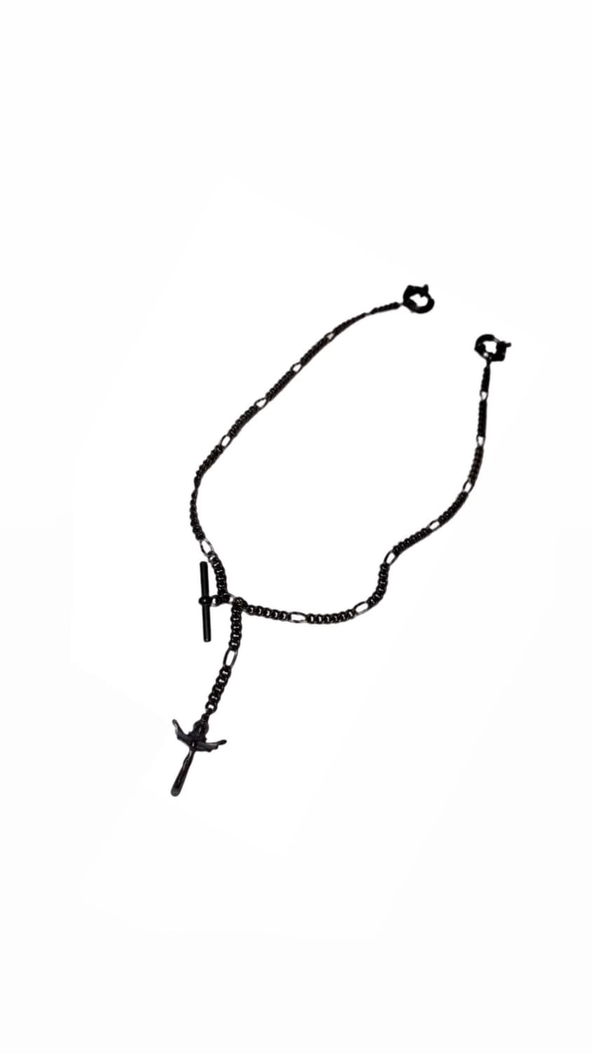 Dsquared2 Black Cross Toggle Neckless 상품이미지1