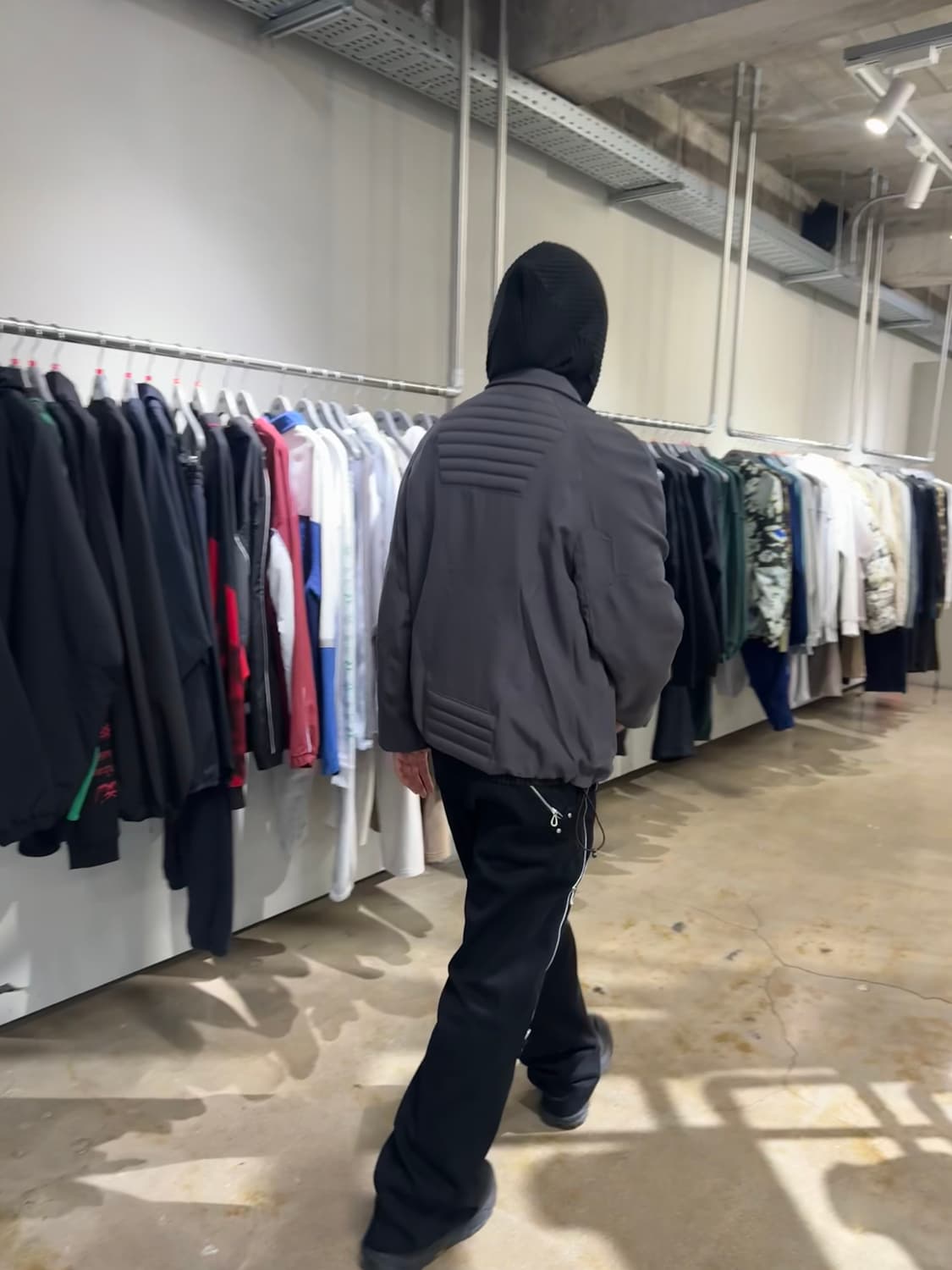 이세이미야케 옴므플리세 후드집업 블랙 상품이미지7