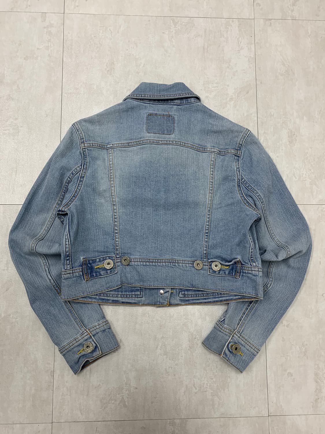 리바이스 연청 크롭 데님 자켓 #129 상품이미지6