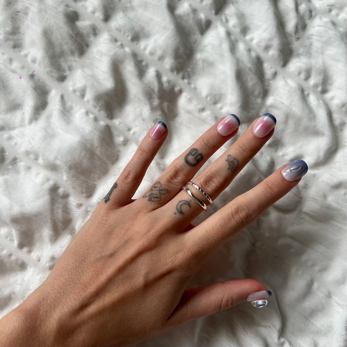 💍 듀오 라인 링 상품이미지5