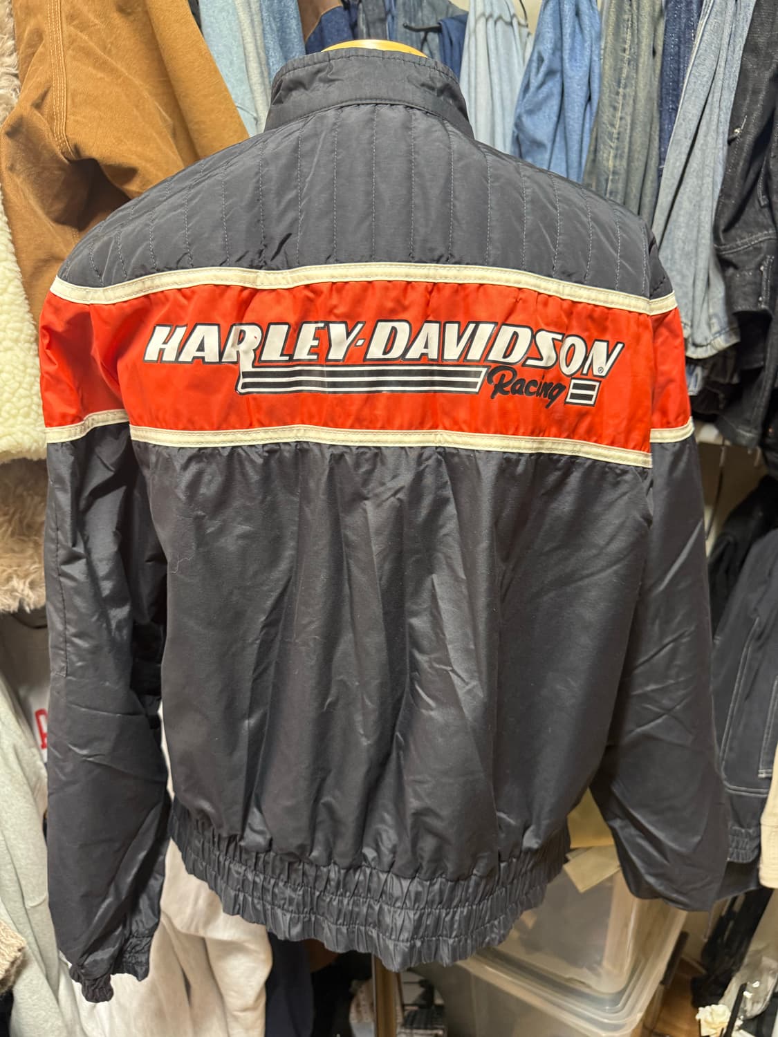 [M] 할리 데이비슨 레이싱 나일론 자켓 상품이미지6