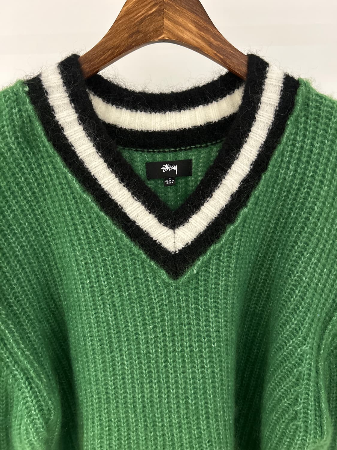 Stussy Mohair V Neck Sweater 상품이미지2