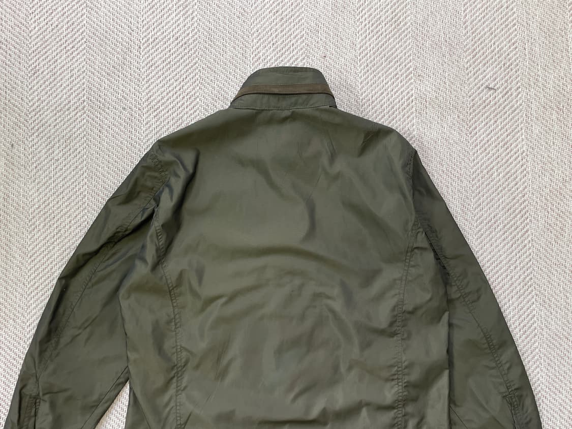 플레이보이 컬렉션 미니멀 스탠드넥 집업 자켓 상품이미지7