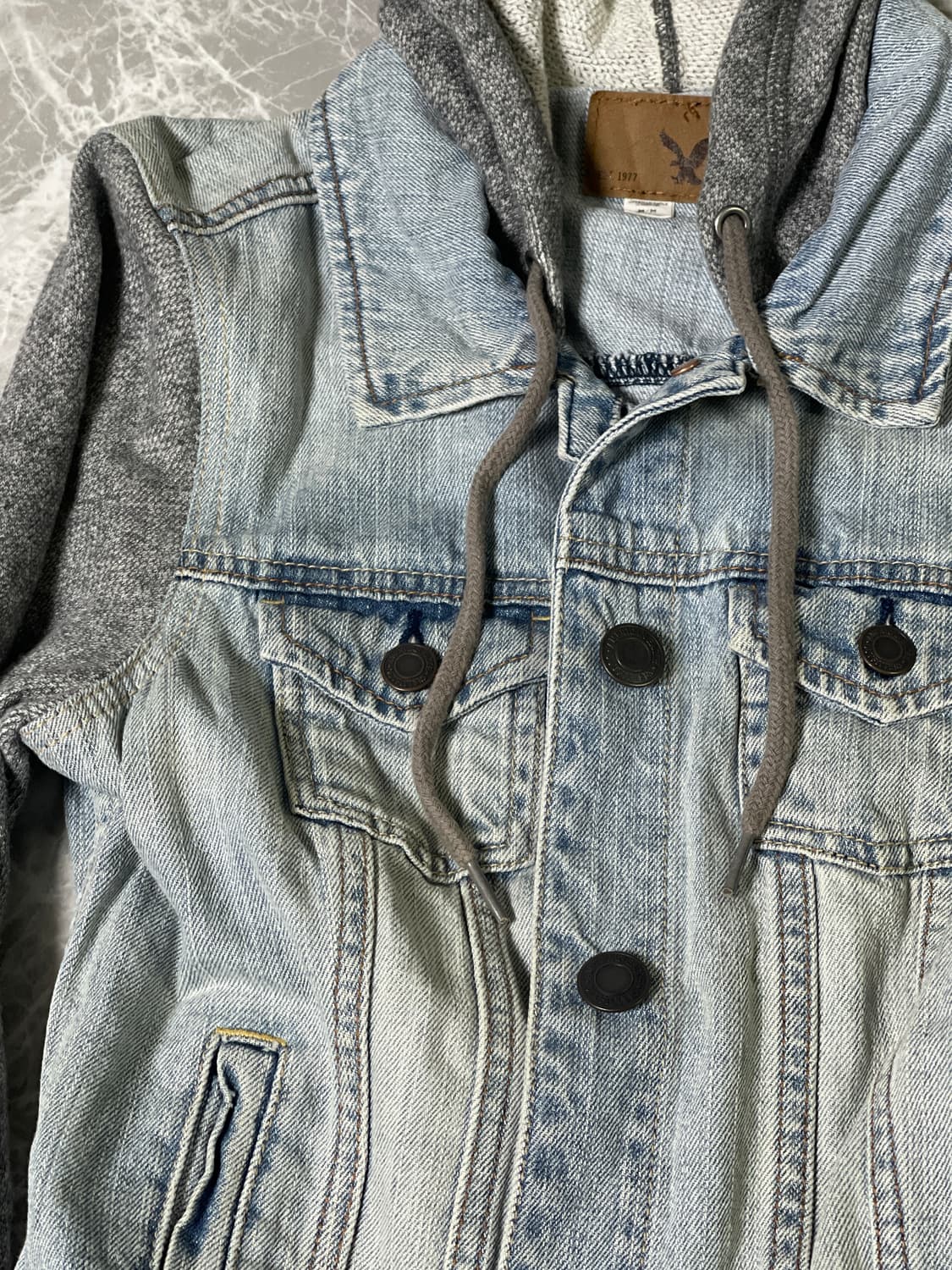 denim hoody jacket 상품이미지4