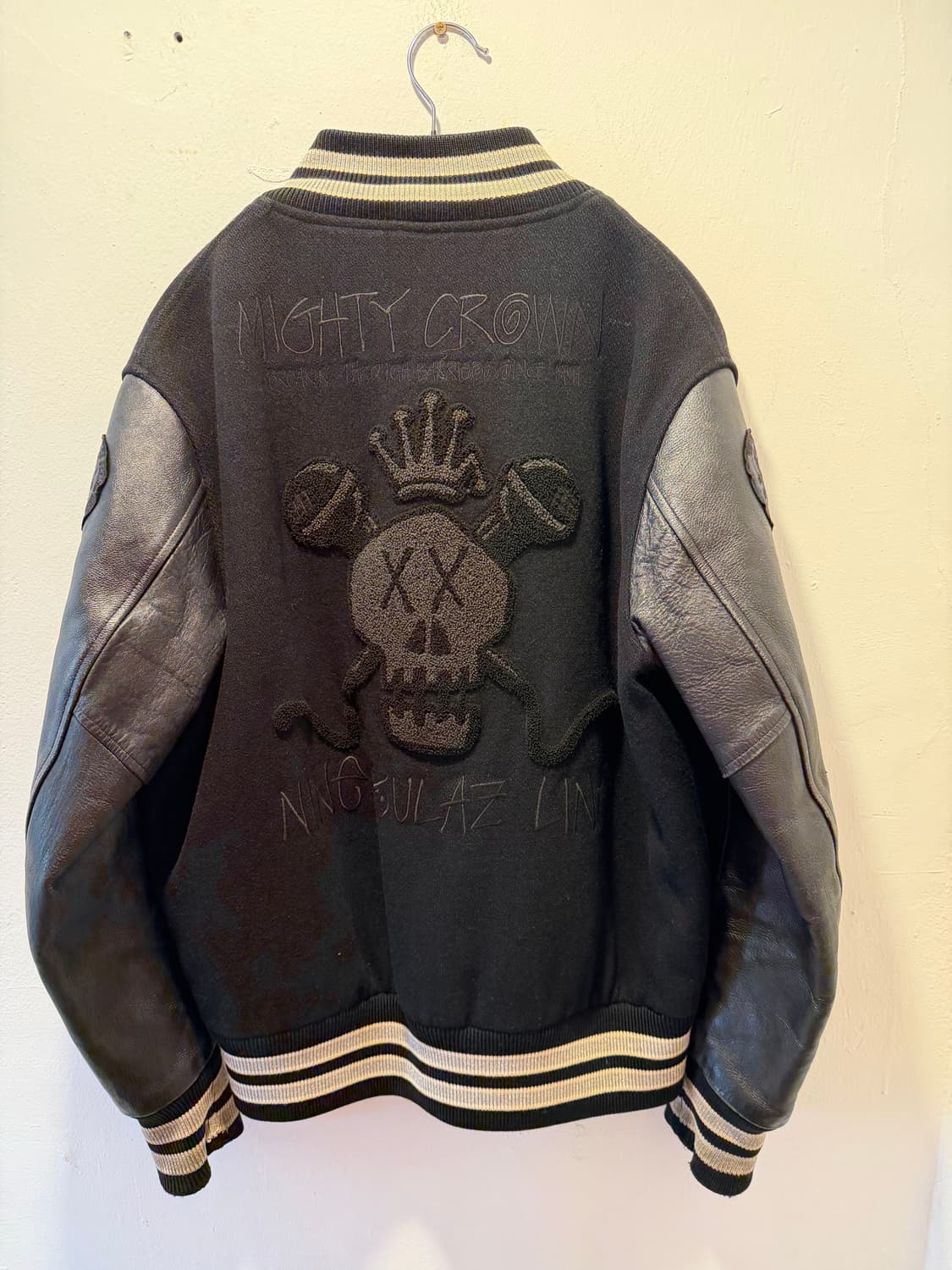 스투시 X mighty crown X NRL X XX 한정판 바시티 상품이미지2