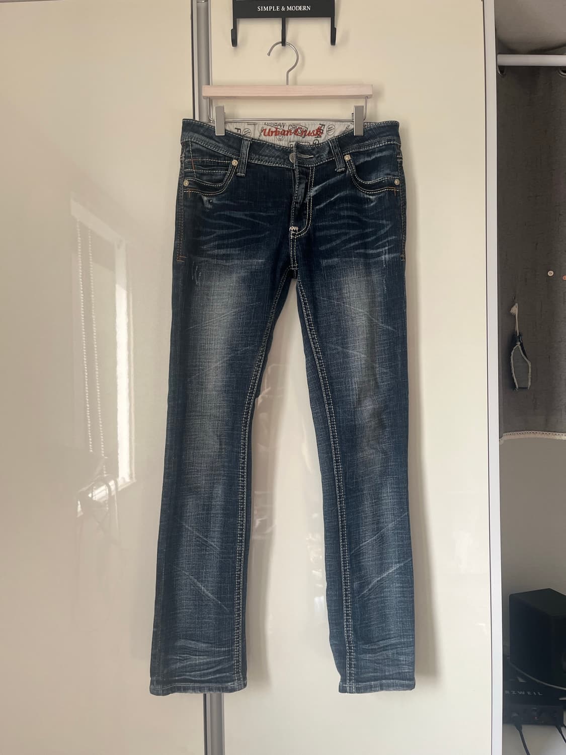 빈티지 데님 스키니진  상품이미지2