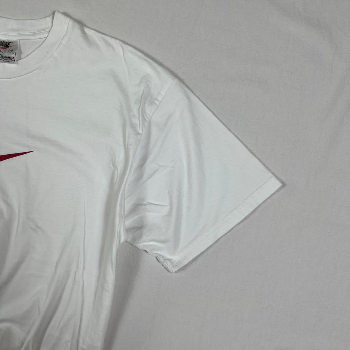 90‘s 나이키 nike 센터 스우시 로고 프린트 반팔티 상품이미지3