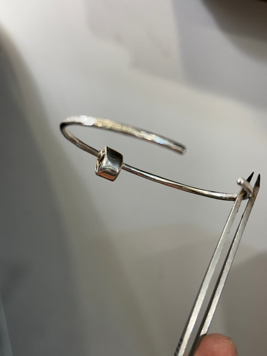 Musta moonstone 925silver bangle 상품이미지9