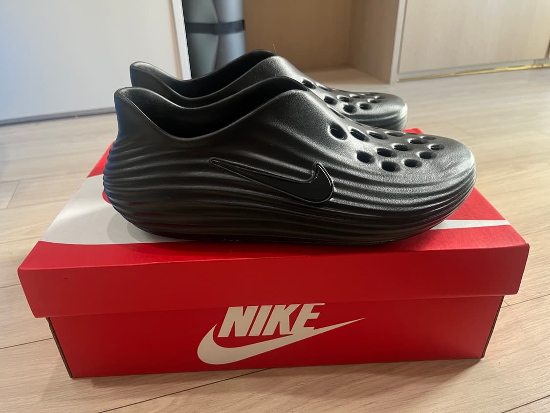 나이키 리액트X 리주버네이트 트리플 블랙 270 상품이미지1