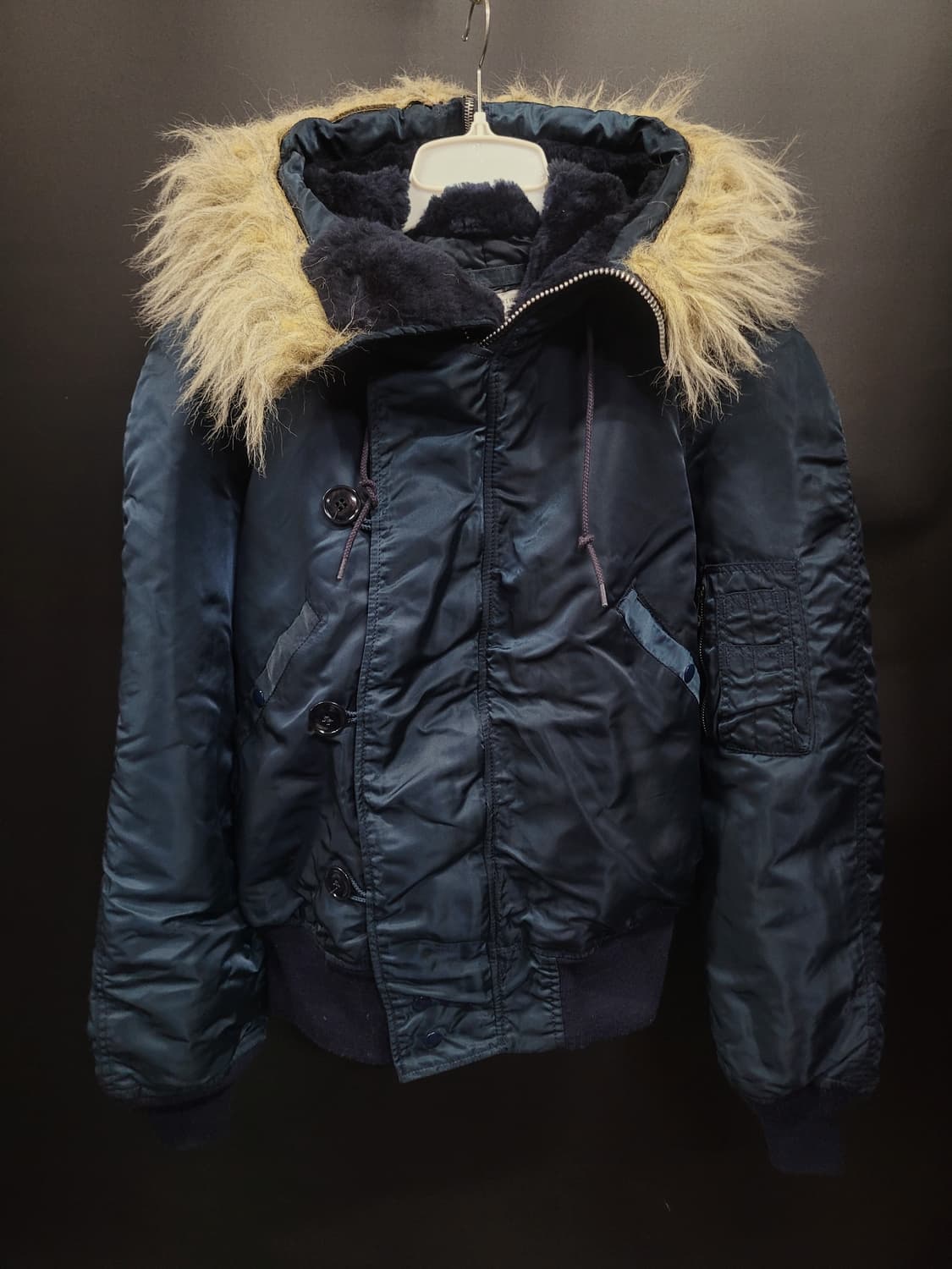 알파 인더스트리 N2B USA 아카이브 플라이트 자켓 상품이미지7