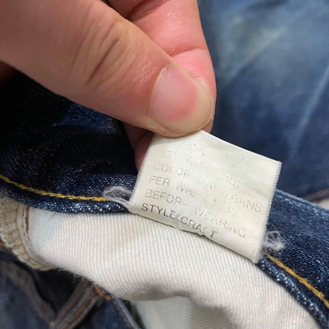 에비수(EVISU) 신치백 셀비지 데님팬츠 상품이미지10