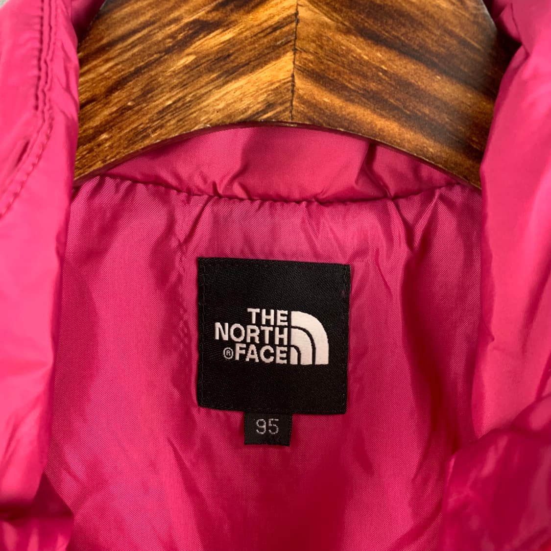 노스페이스 핑크 퀼팅 경량 패딩 상품이미지8