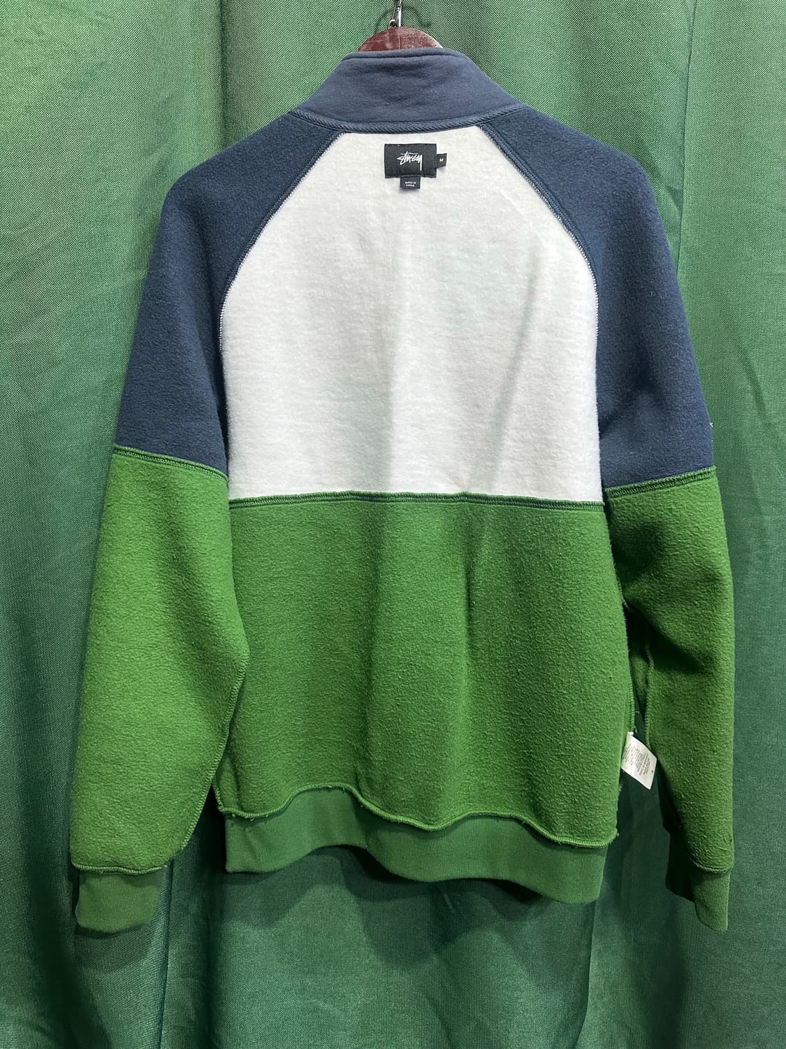 스투시 기모 반집업 M 상품이미지6