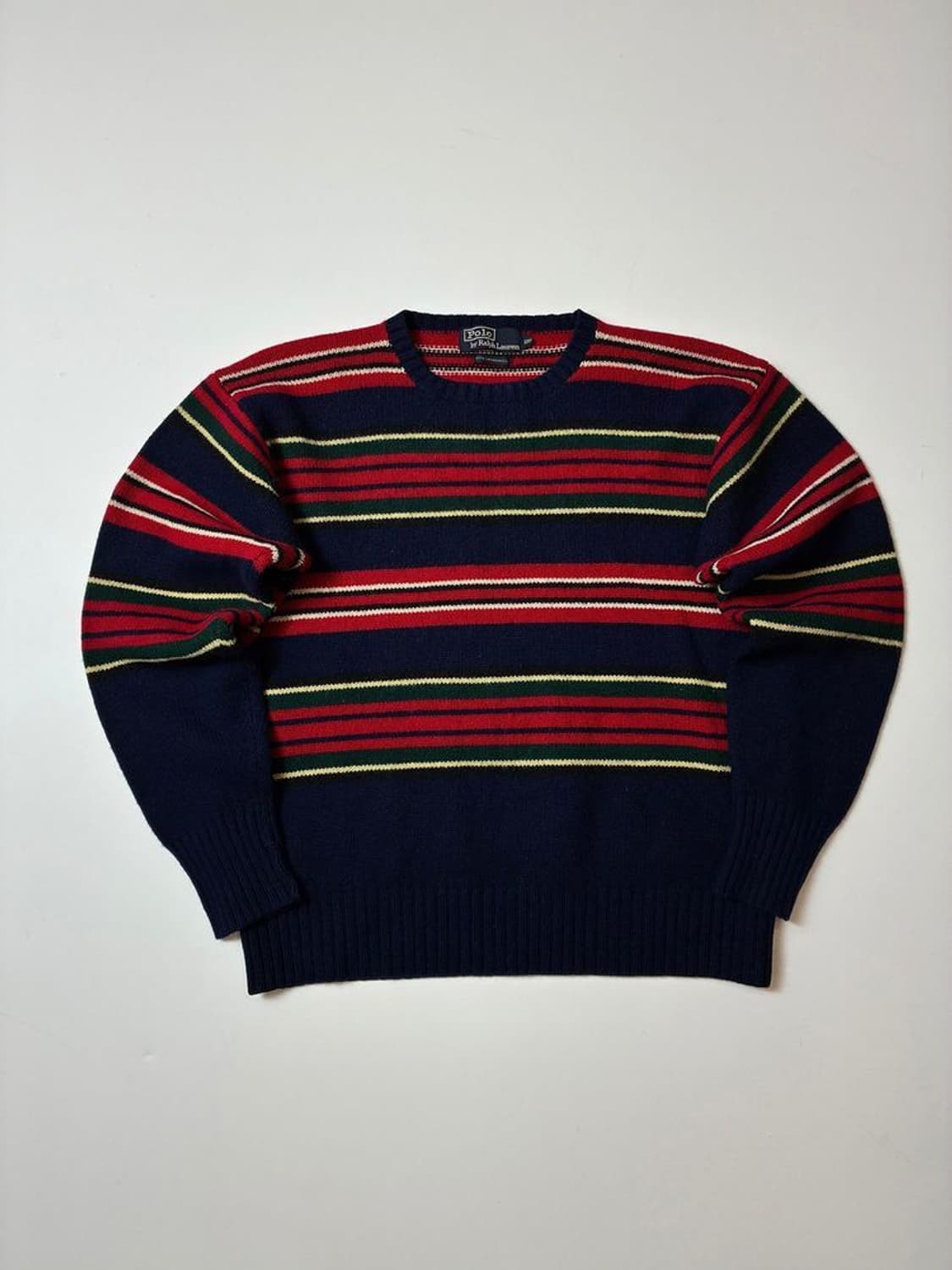 폴로 랄프로렌 90's 멀티 스트라이프 울 니트 PN8771 상품이미지1