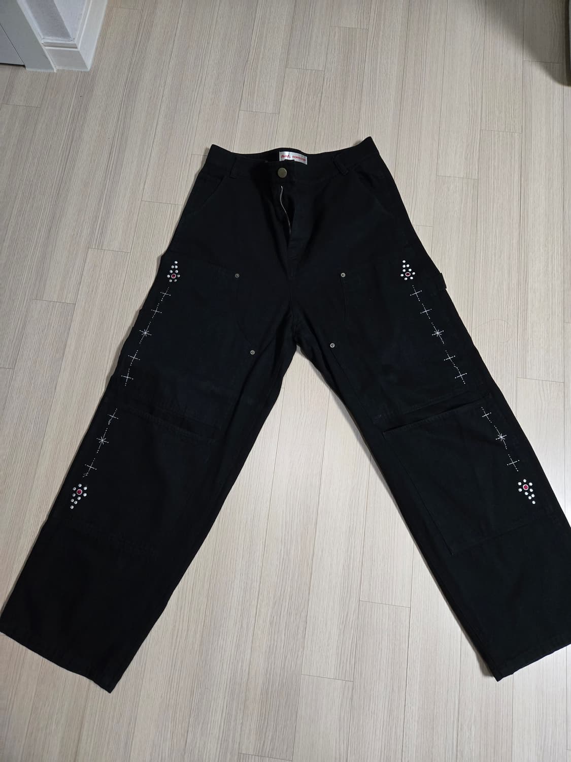 아오이로 페이크 스터드 팬츠 상품이미지2