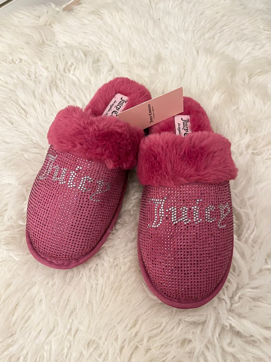 Juicy Couture Pink Slippers 상품이미지2