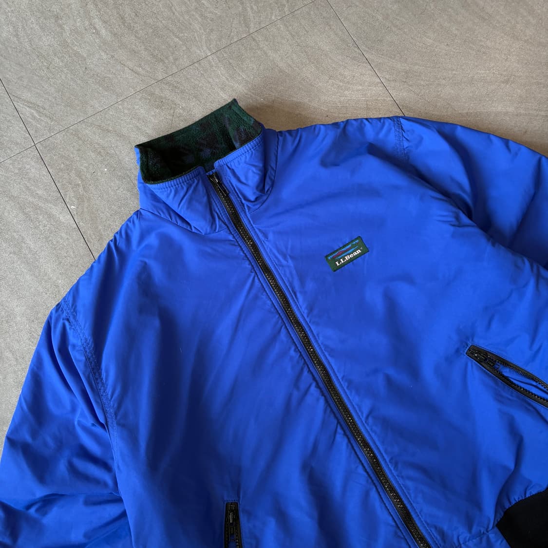 90s L.L.bean 90년대 생산 엘엘빈 아즈텍 웜업 자켓 상품이미지2