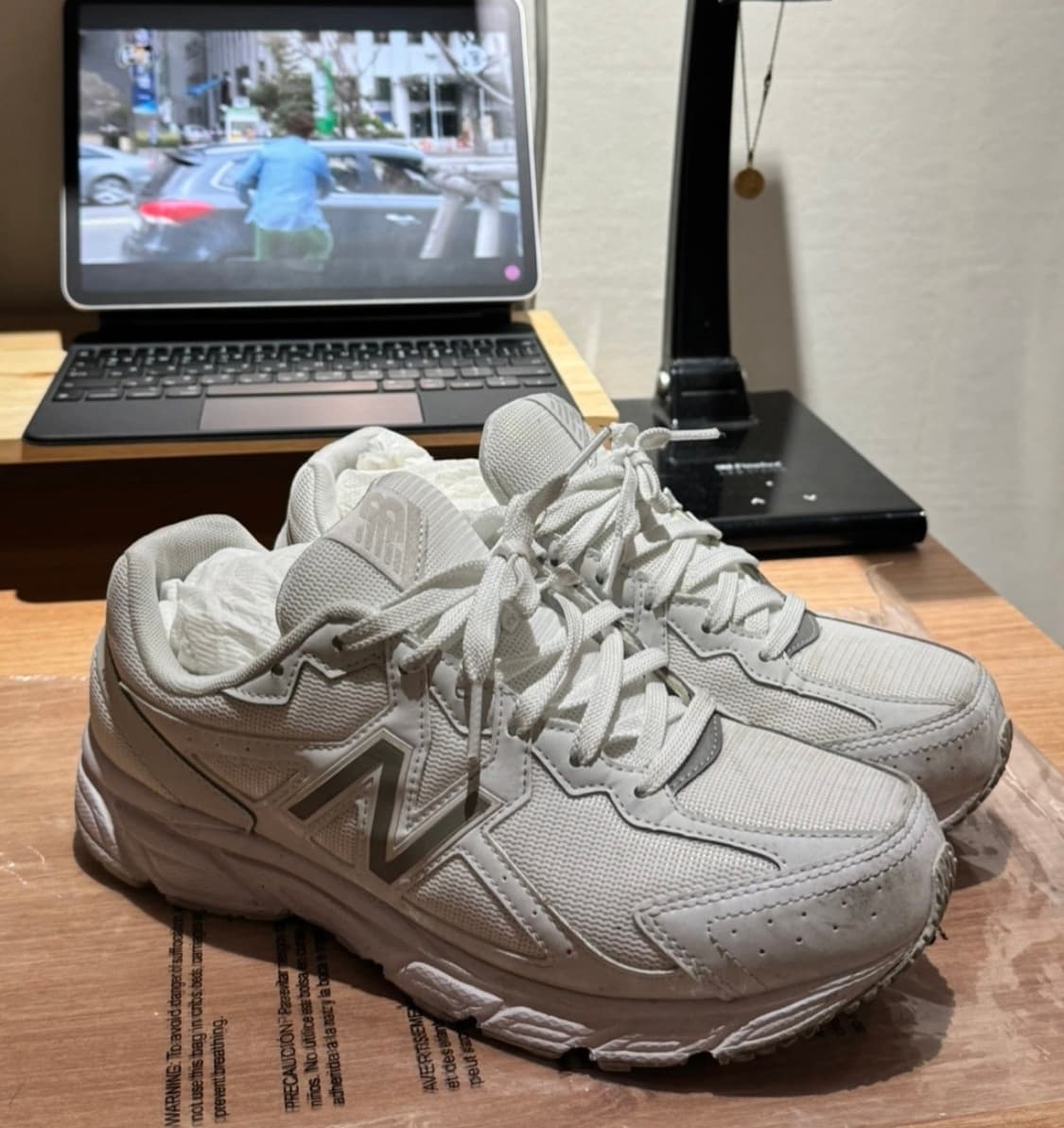 뉴발란스 480 흰색 운동화 상품이미지5