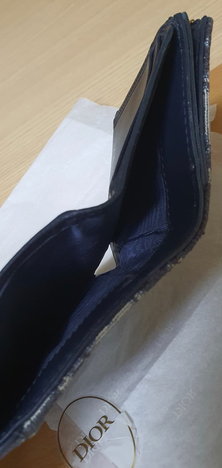 디올 오블리크 로투스 반지갑/지갑 정품A급(감정O) 상품이미지8