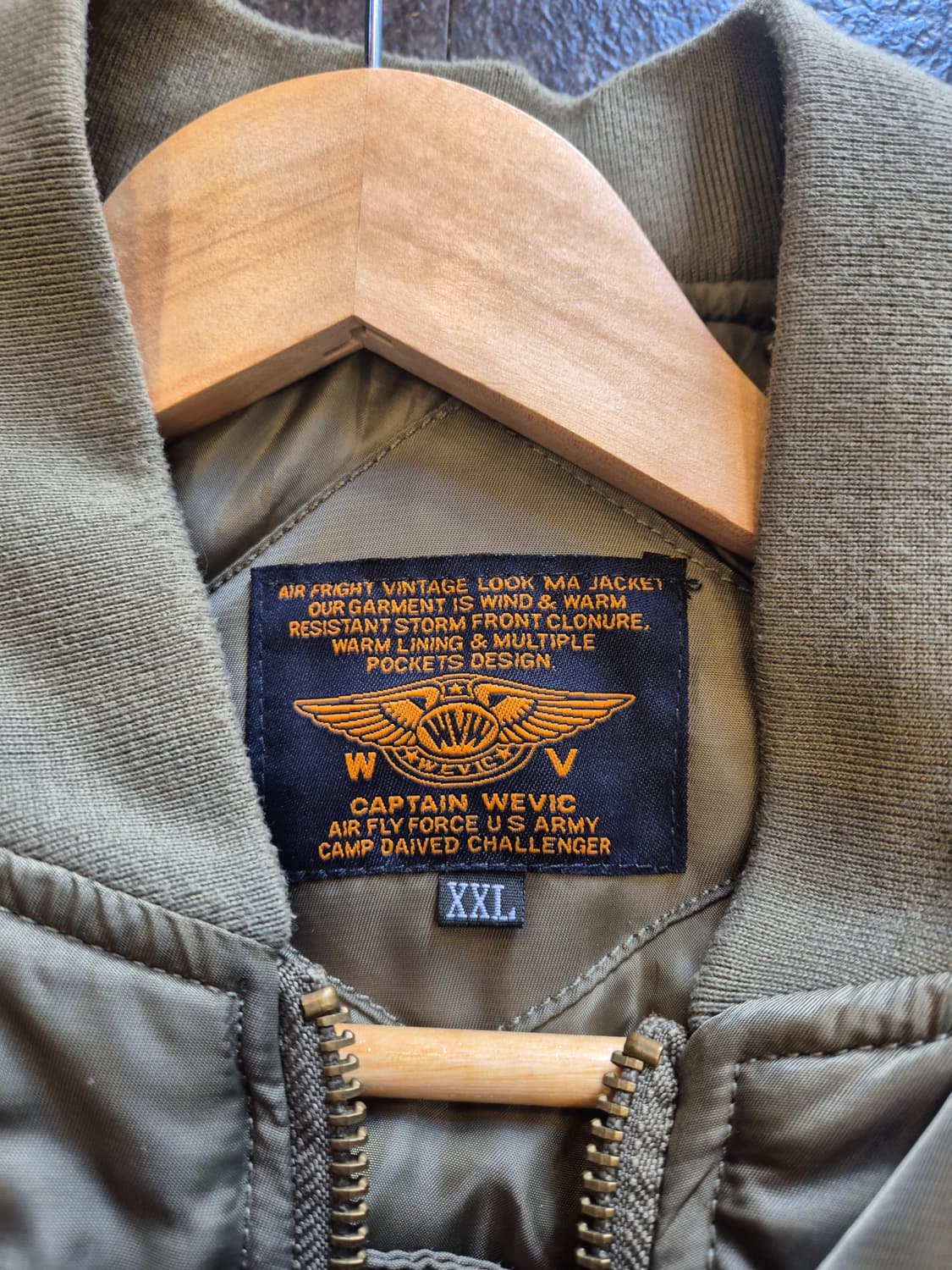 WEVIC U.S. AIRFORCE 항공점퍼 - XXL 상품이미지2