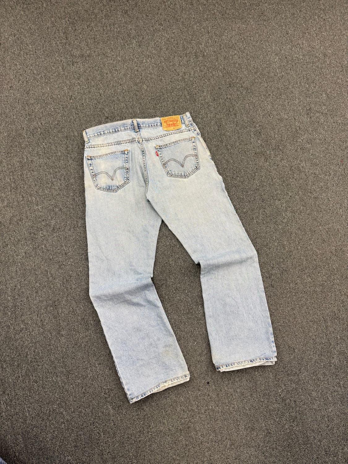 35)리바이스 517 빈티지 연청 부츠컷 데님팬츠 상품이미지8