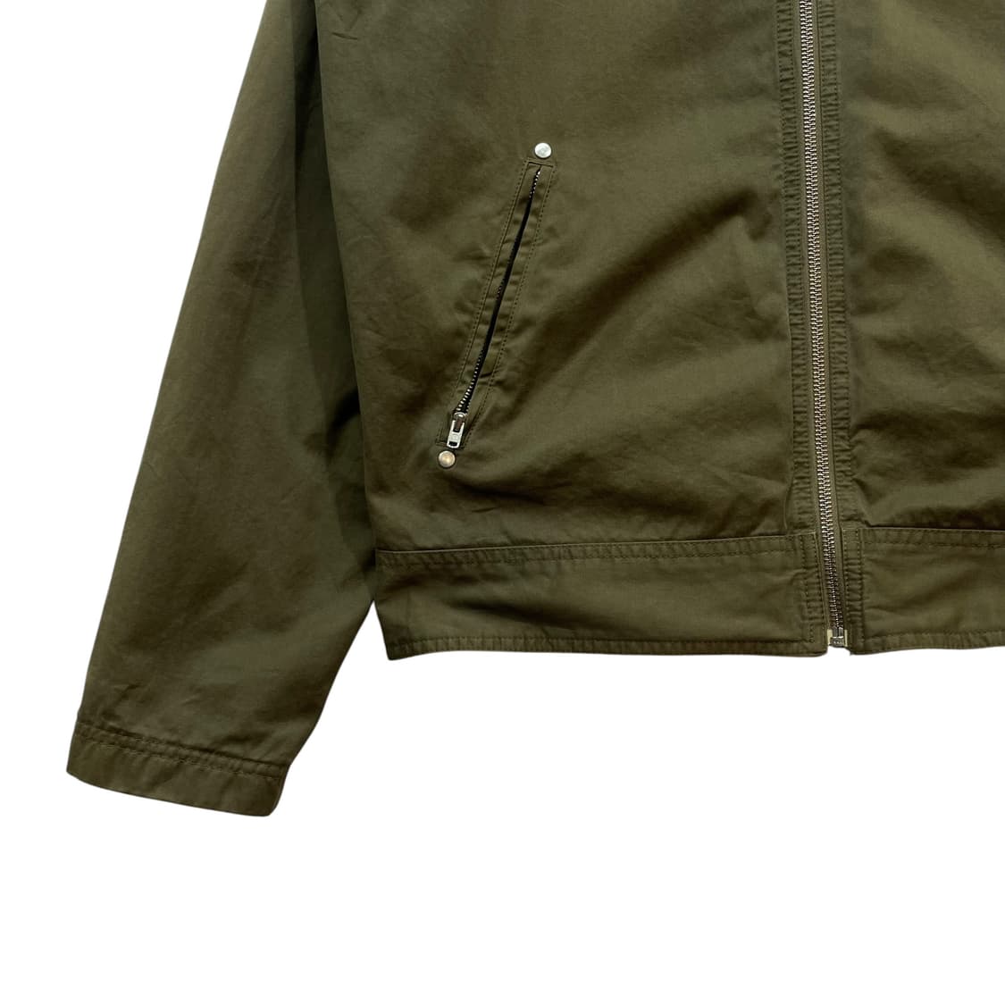 Tommy Hilfiger Olive Zip Jacket 상품이미지3