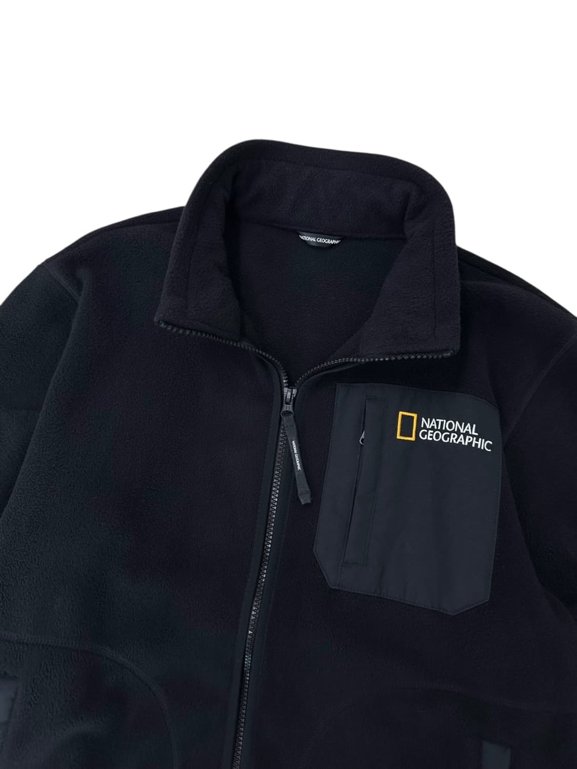 내셔널지오그래픽 플리스 후리스 블랙 (L) 상품이미지2