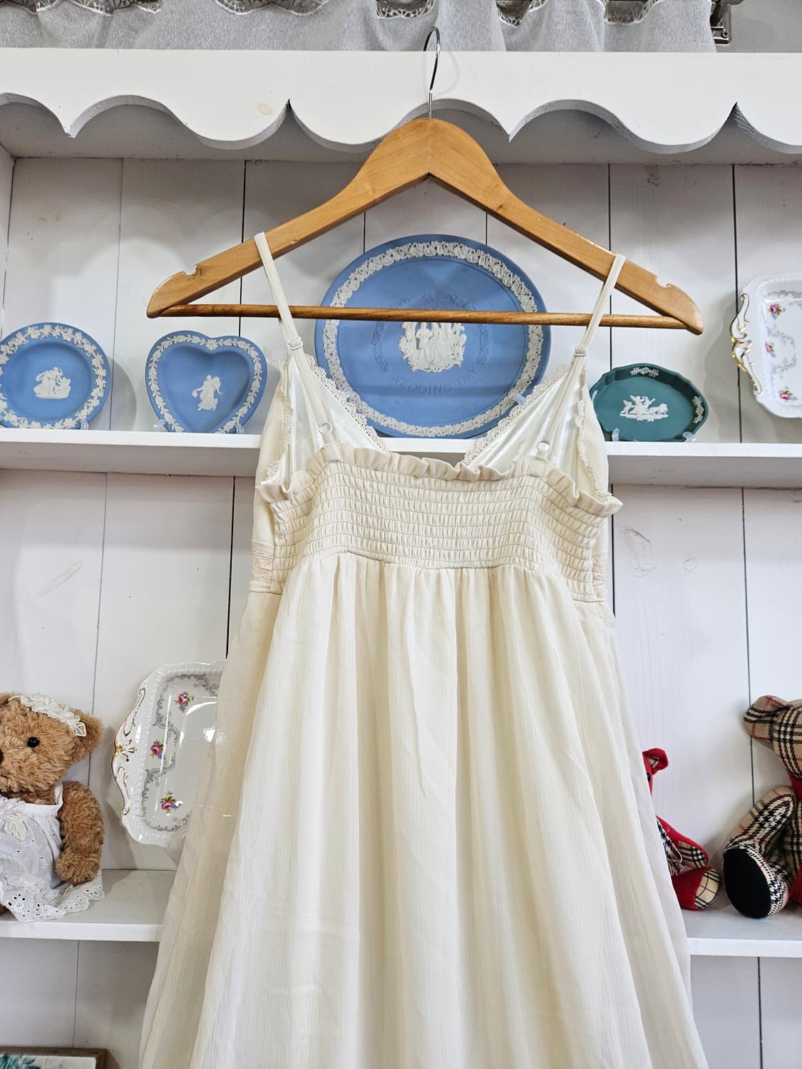 잉그니(INGNI) 레이스 티어드 롱원피스 상품이미지9