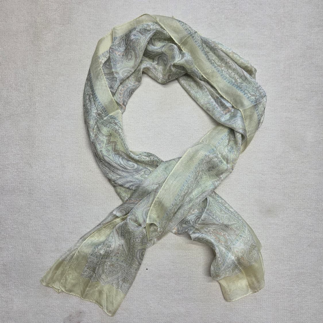 Balmain 발망 페이즐리 실크 스카프 상품이미지1