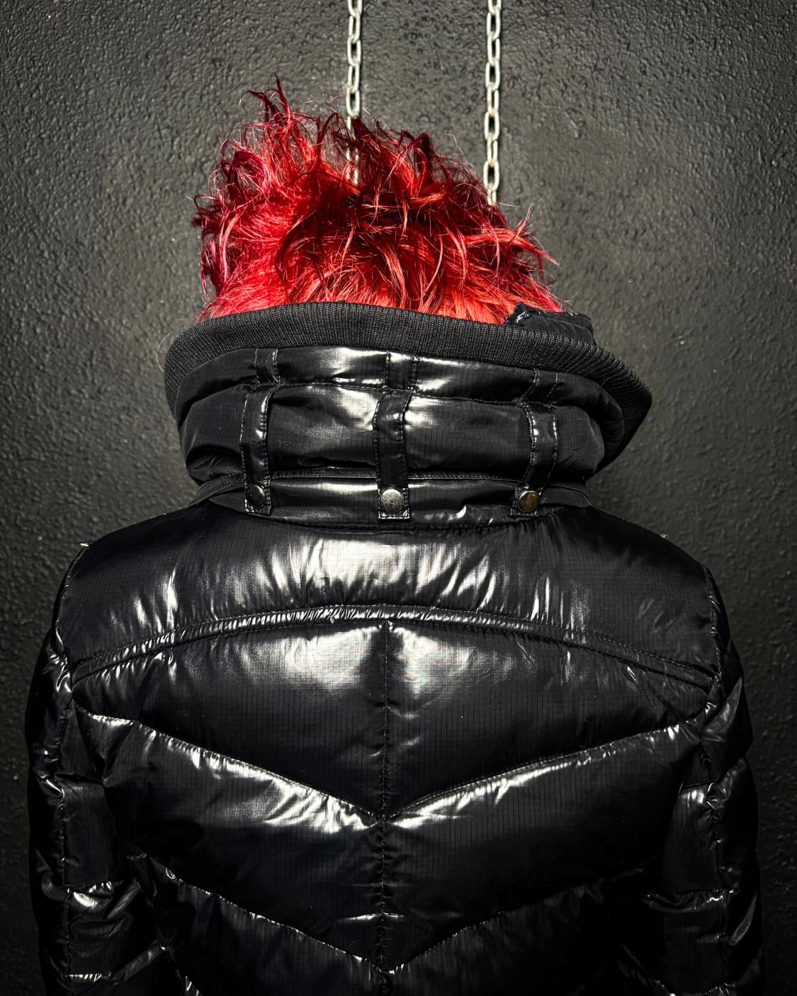 Xfrm – Glossy Down Gimmick Hood Jacket   상품이미지5