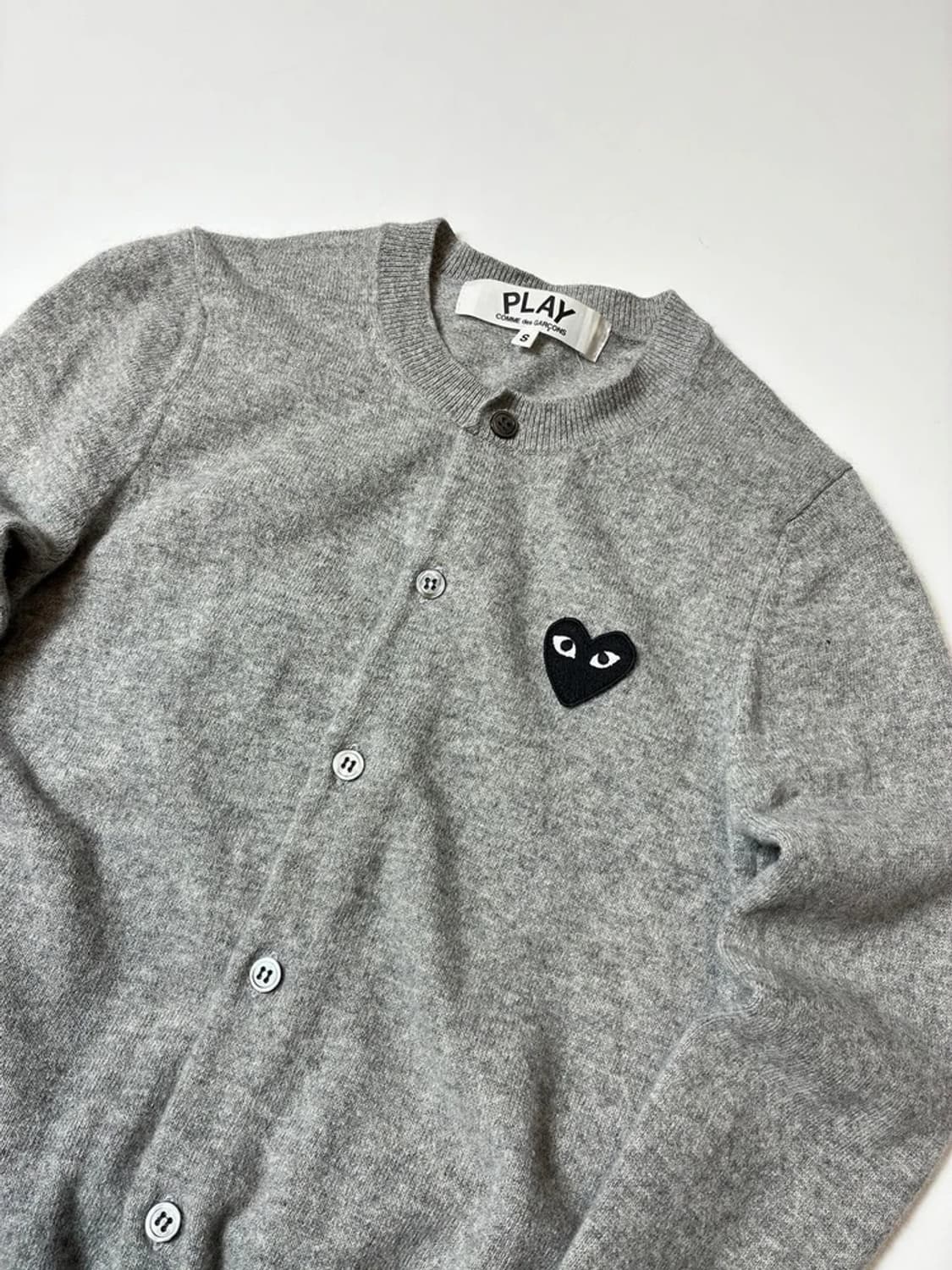 꼼데가르송 우먼스 울 니트 가디건 PN8219 상품이미지2