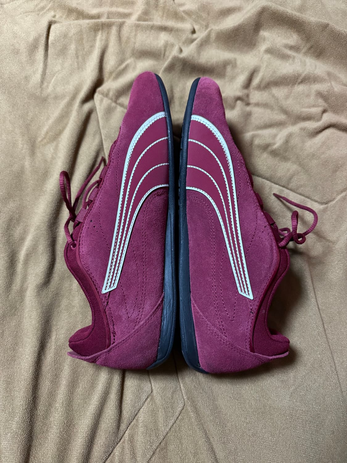 [275] 푸마 캐치 솔레일 버건디색 팝니다 상품이미지2