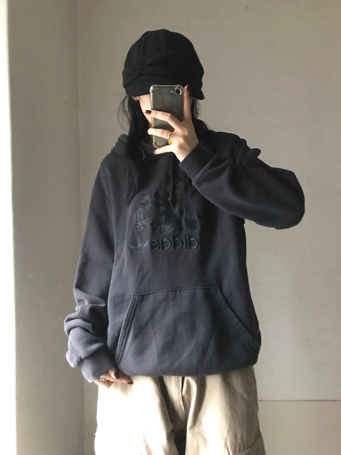 아디다스x디즈니 오버핏 후드티 상품이미지4