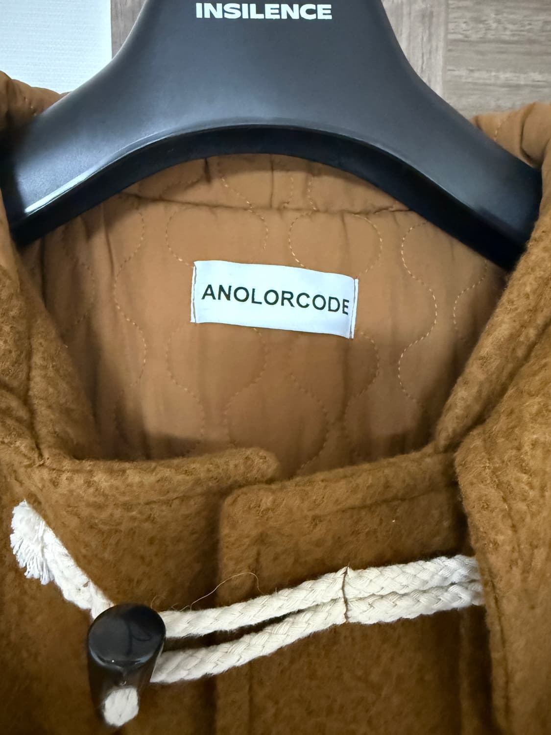 어널러코드 오버핏 더플코트 상품이미지4