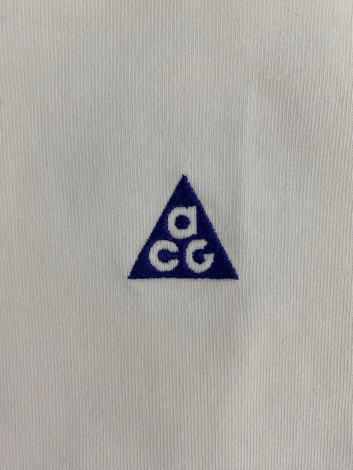 나이키 acg 로고 화이트 반팔티 L <291> 상품이미지3