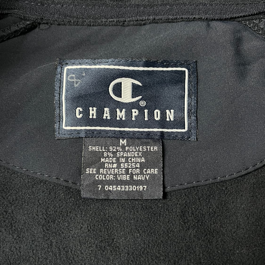 CHAMPION 챔피온 빈티지 네이비 플리스 자켓 A00544 상품이미지8