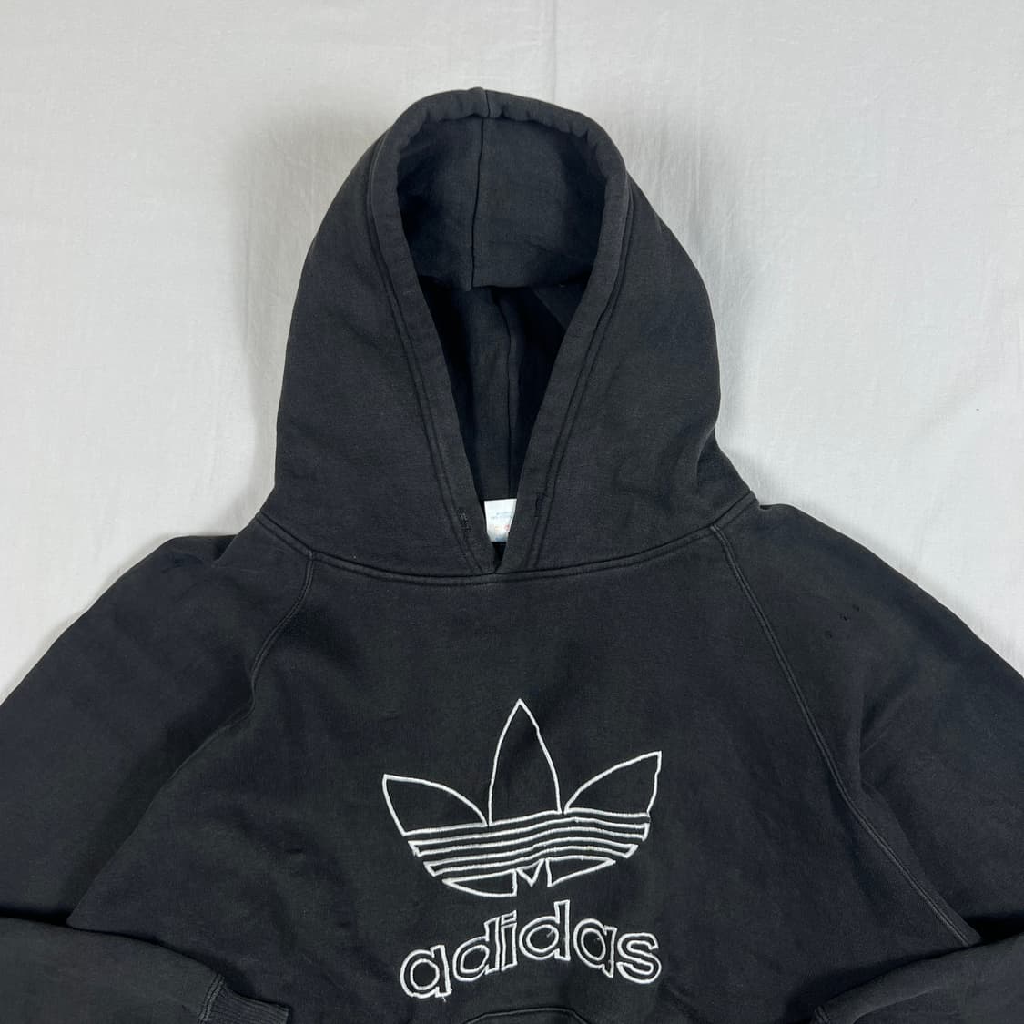 80‘s 아디다스 adidas 빅로고 후드티 상품이미지2