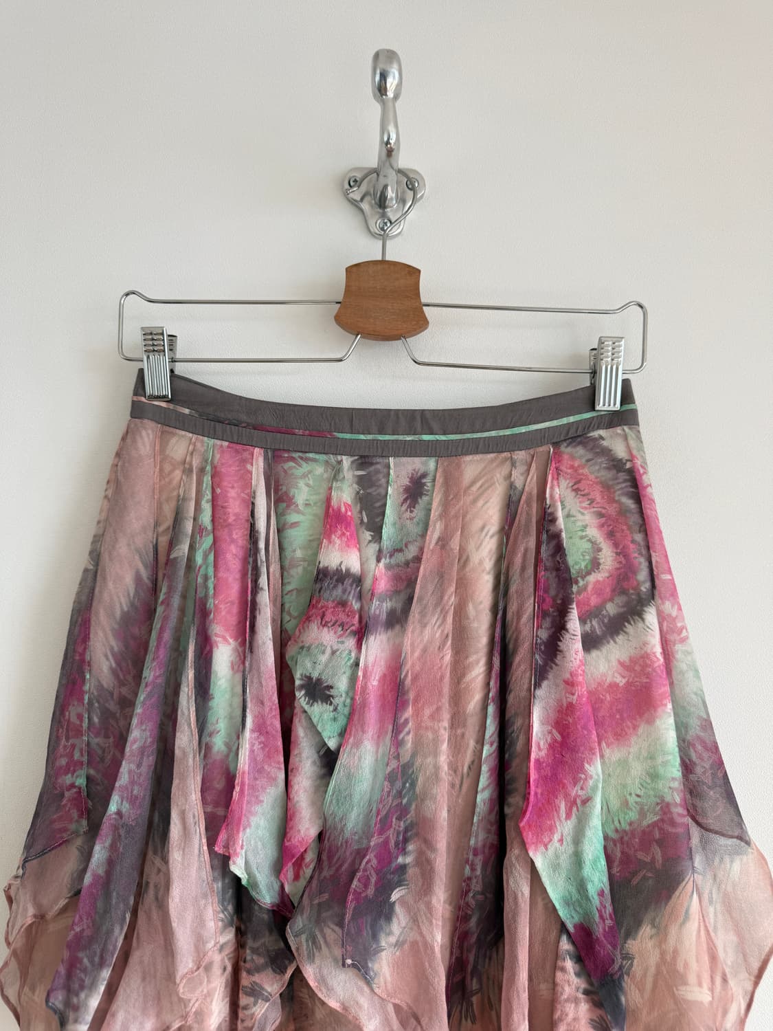 마인(MINE) 실크 스커트 상품이미지3