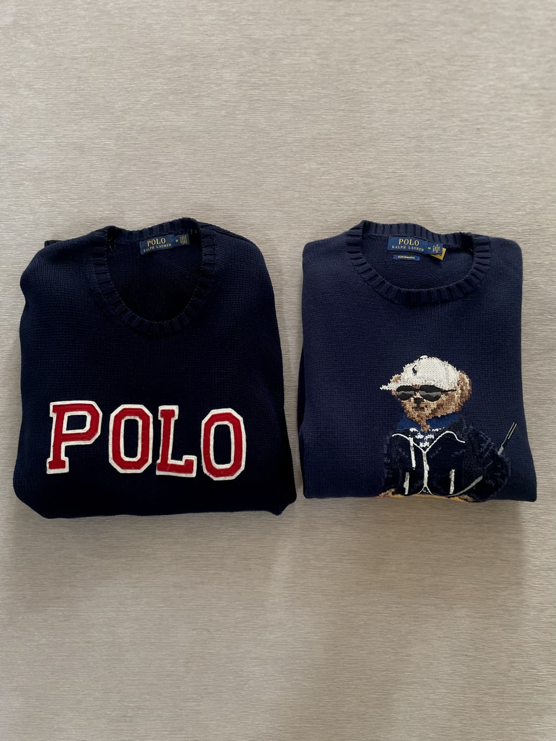 폴로 랄프로렌 변요한 POLO 로고 니트 M 상품이미지6