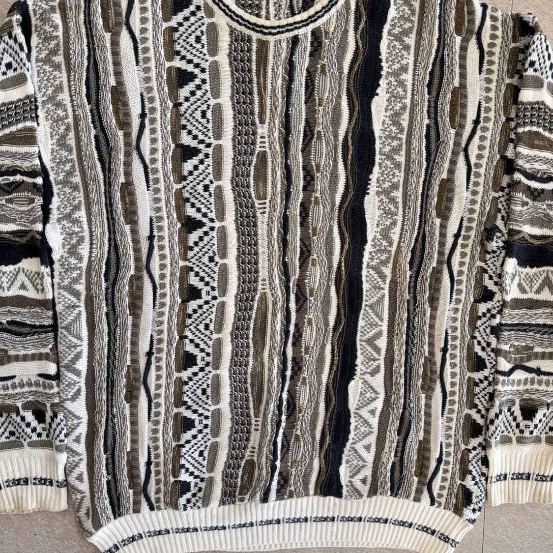 빈티지 케이블 니트 상품이미지2