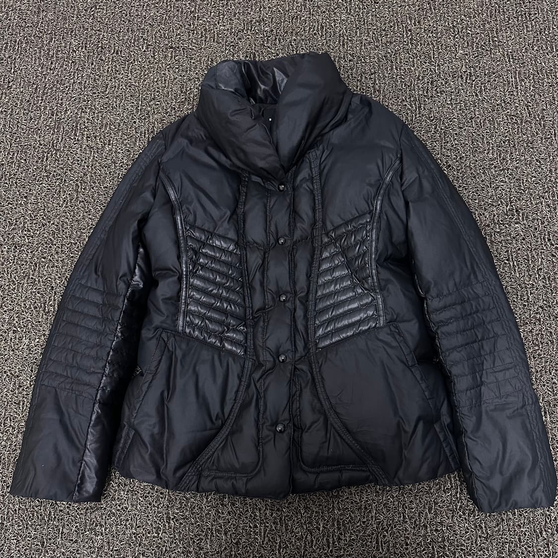 PRENDANG 쁘렝땅 려성 구스다운 패딩 블랙 85(XS) 상품이미지1