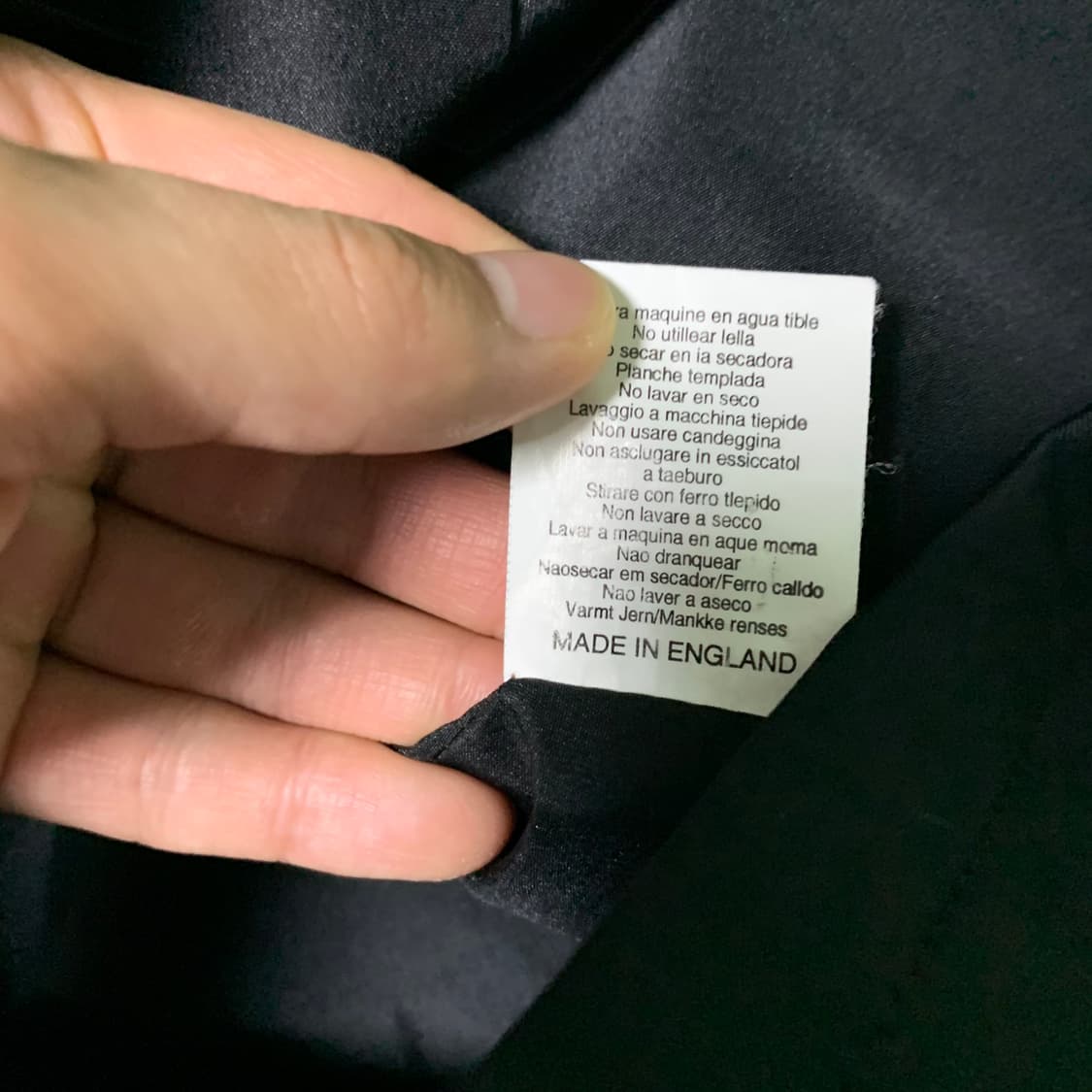 버버리 신형 블랙 블루종자켓(정품) 상품이미지10