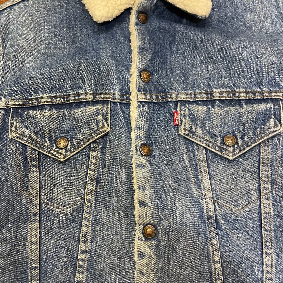80~90s LEVI'S 쉐르파 트러커 자켓 상품이미지6