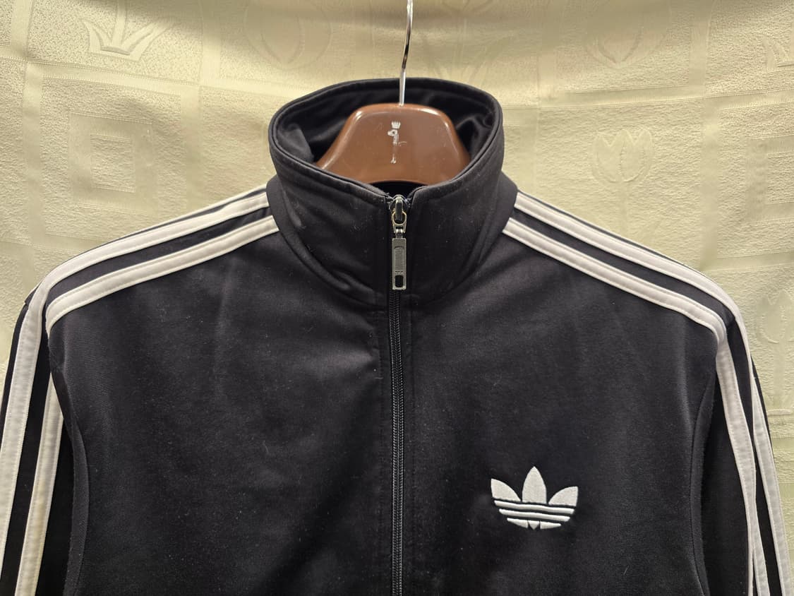 아디다스 기모 불꽃  삼선 트랙탑 블랙 져지 95 상품이미지2