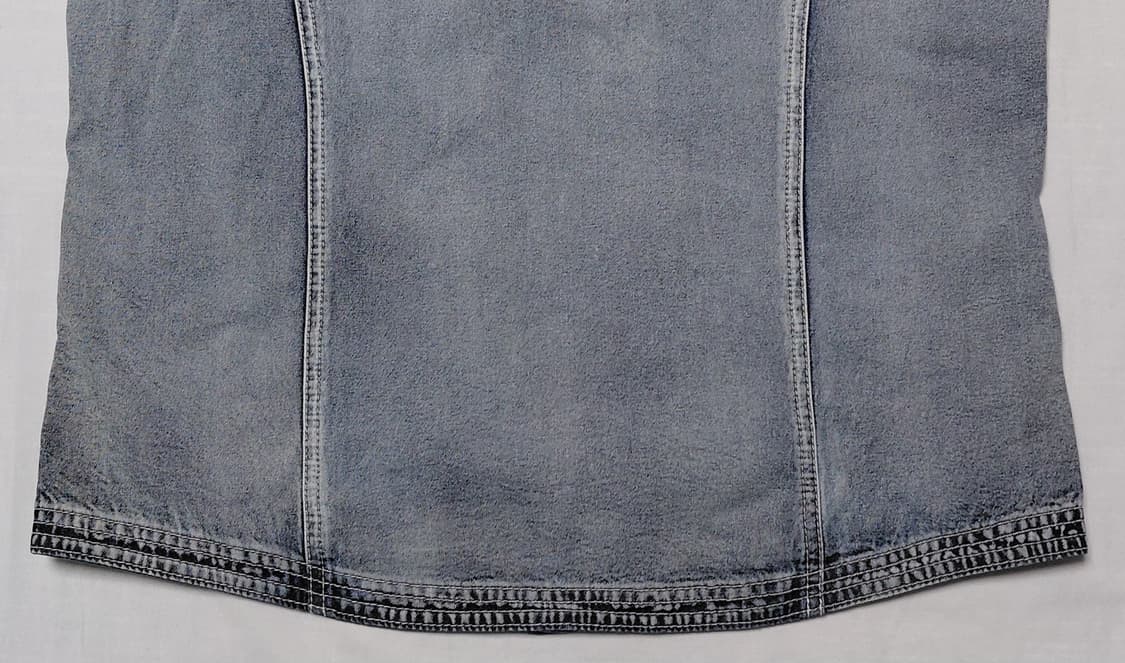 [LL] Spinash 빈티지 워싱 데님 웨스턴 반팔 셔츠 상품이미지10