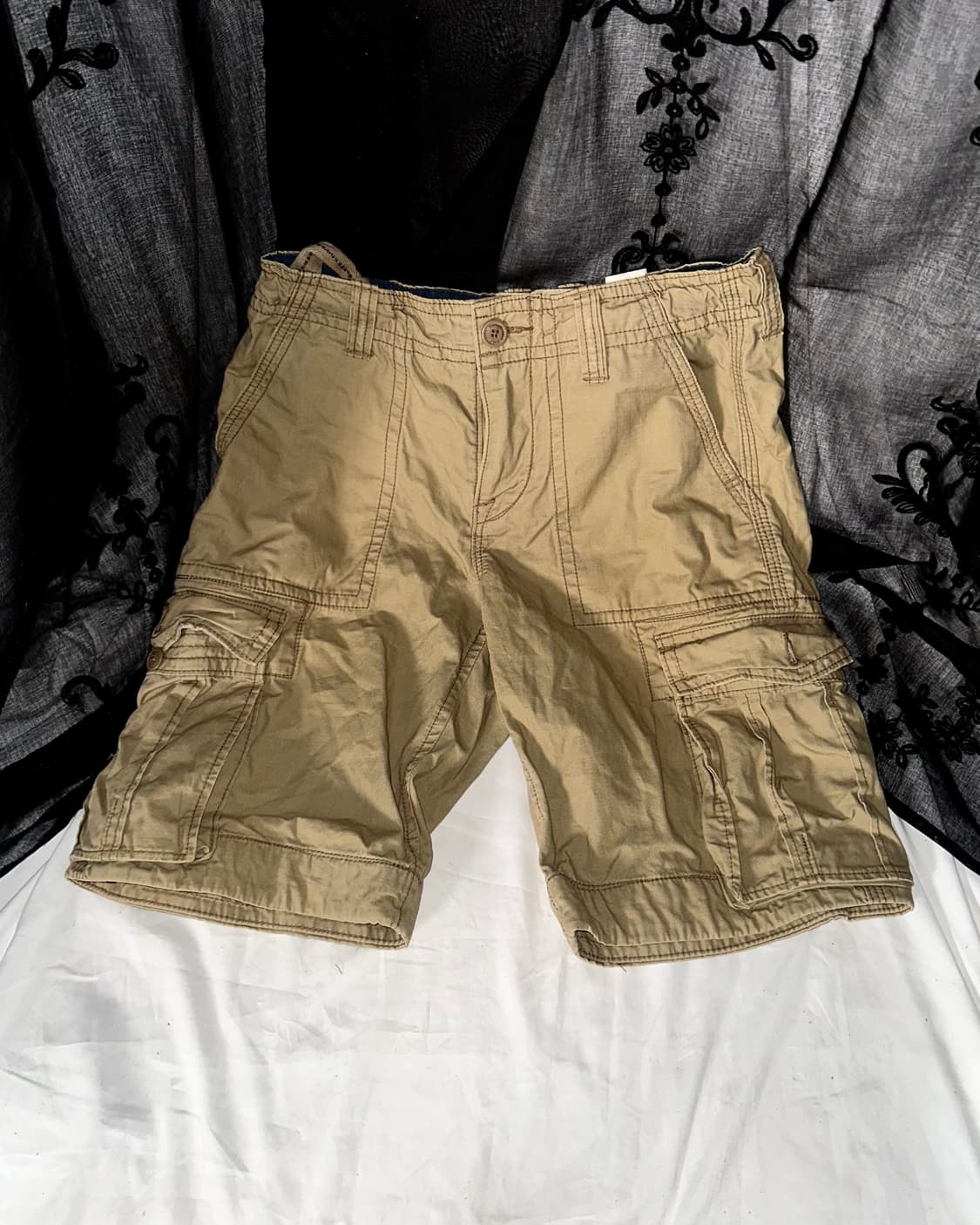 brown cargo shorts 상품이미지2