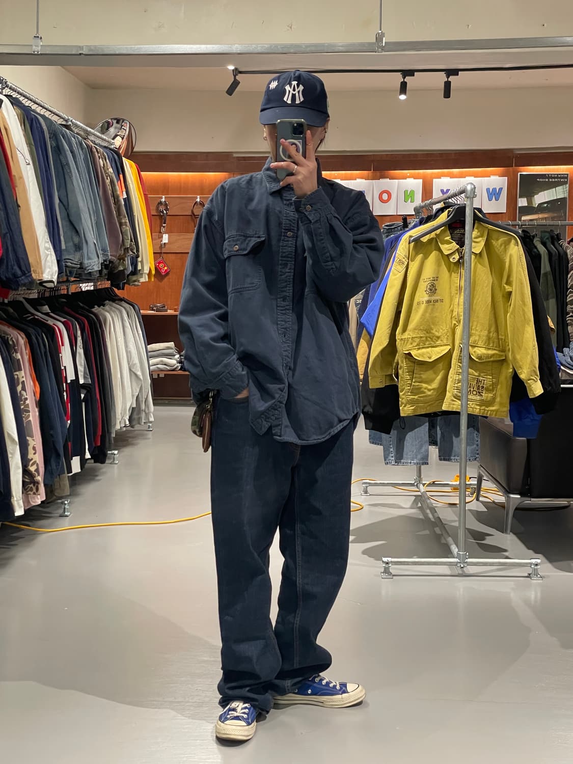 빈티지 플란넬 워크 셔츠   상품이미지2