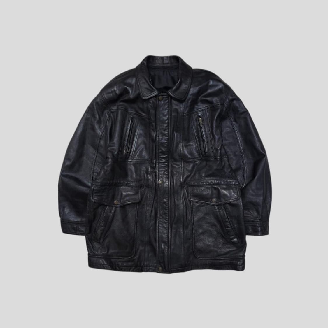 리얼레더 양가죽 자켓 XL (착용샷 O) 상품이미지1