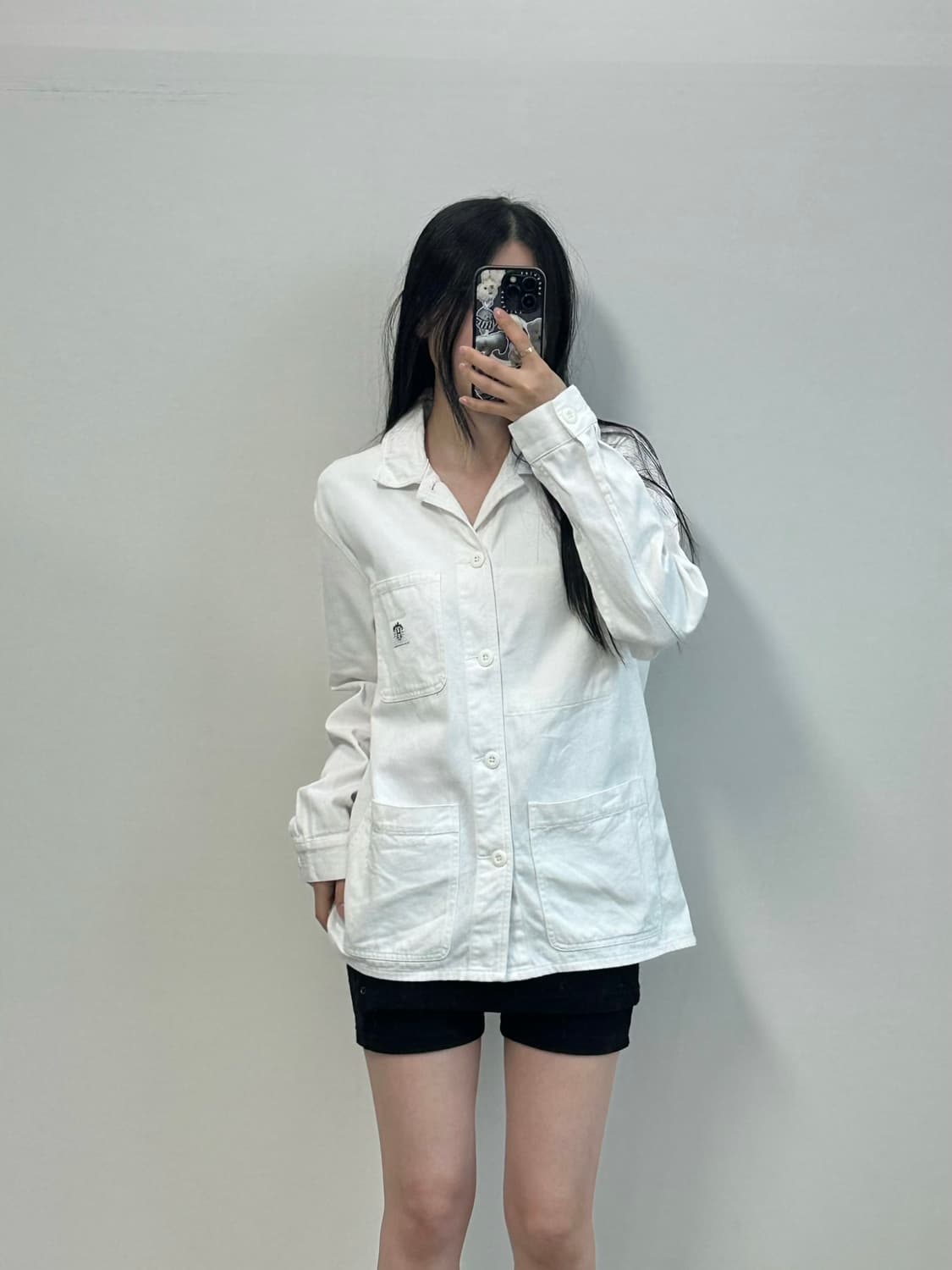 HUF 트레셔 콜라보 화이트 데님 자켓 상품이미지2