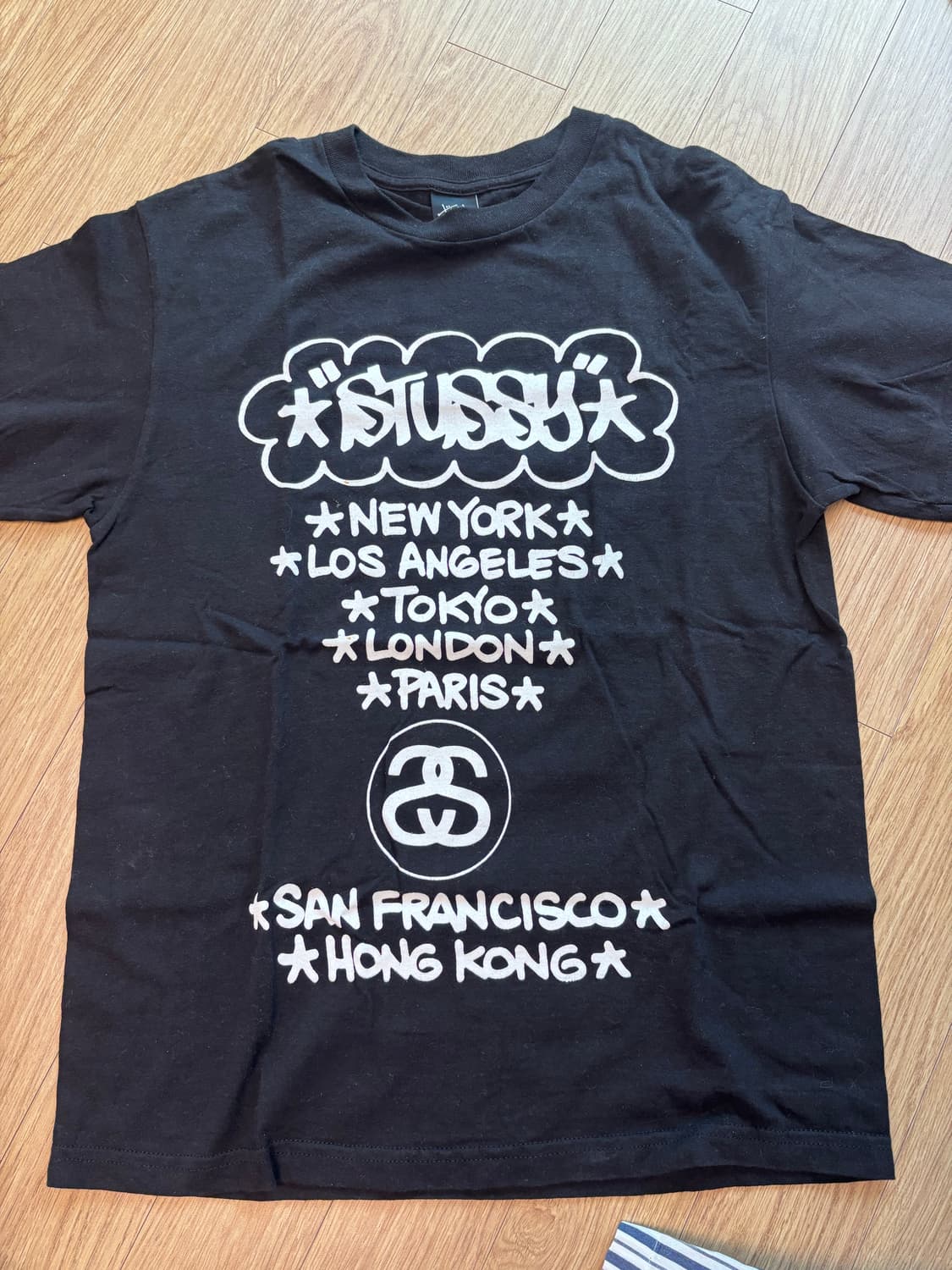 Stussy x Eric Haze 스투시 월드투어 반팔 상품이미지2